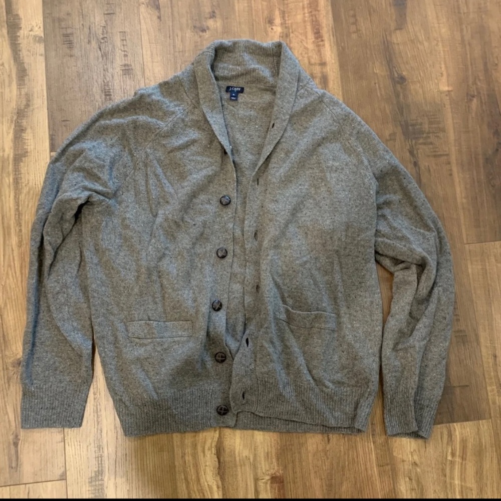 j.Crew shawl collar cardigan, XL